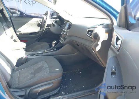 2017 Hyundai Ioniq Hybrid Sel z USA, uszkodzony, nr VIN KMHC75LC1HU018955